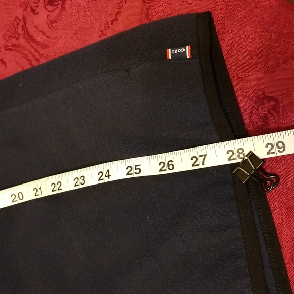 🌴 NWT Izod Navy Blue Vest UNISEX Medium - Picture 7 of 9